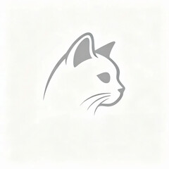 Obraz premium vector illustration of a cat