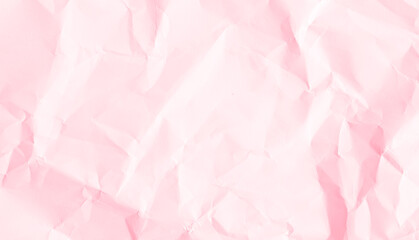 Pink background crumpled paper wrapping gradation begie rose flower color texture vintage canvas, seamless pattern minimalism cardboard.