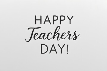 A clean, minimalist design with a white background, In the center, there is a heartfelt message written in a bination of elegant, flowing script and simple, uppercase fonts