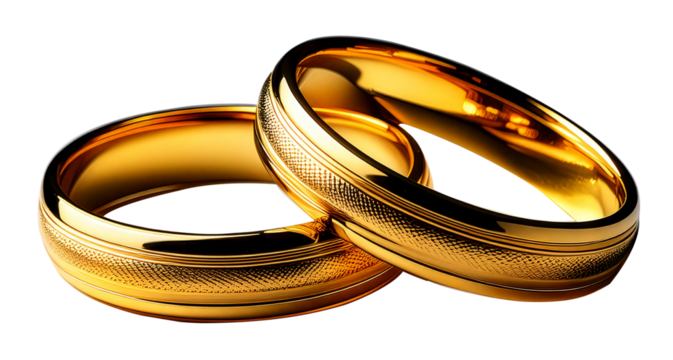gold wedding rings 