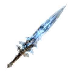 Ethereal Blade: A meticulously crafted blade with intricate details and a luminescent, otherworldly glow, hinting at a realm beyond imagination. 