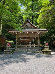 Fototapeta premium Kifune Shrine in Kyoto, Japan