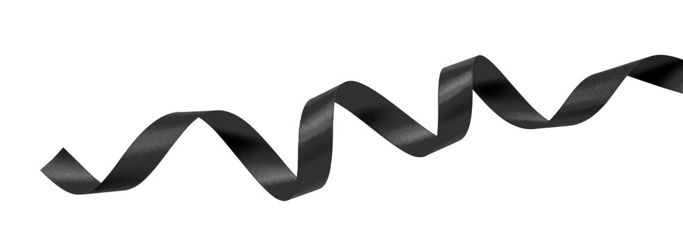 black ribbon png