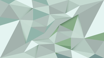 Abstract low polygon crystal background. Folded paper texture. Triangular abstract background
