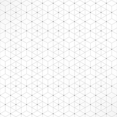 Fototapeta premium Abstract vector background with a seamless pattern of simple geometric shapes. Stylish vector texture