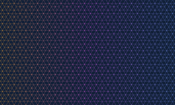 Abstract seamless pattern with a geometric background of polygonal lines. Stylish vector texture