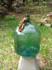 大型ガラス瓶　アンティーク