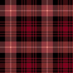 red and black Tartan Plaid Red Checkered Pattern Seamless.