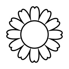 Flower icon vector. Garden illustration sign. Greenhouse symbol. Flower web icon. Conservatory symbol design for web and app.
