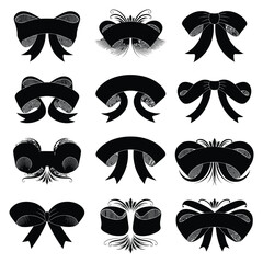 vintage ribbon vector design