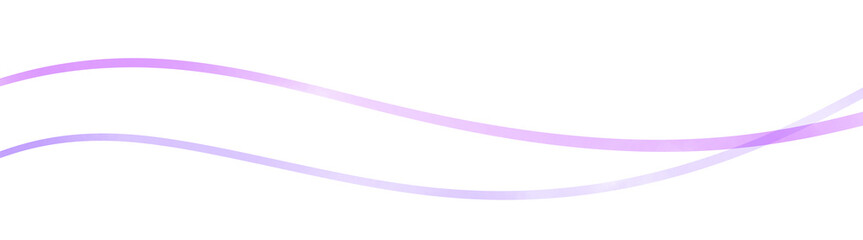 紫色の水彩で描かれた波状のラインの手書きテクスチャ