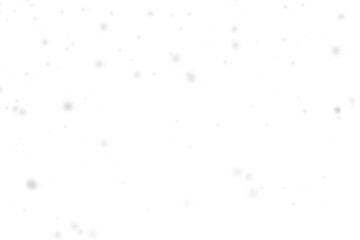 ice snowfall background on transparent, winter snow falling illustration.