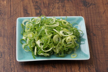 カット葱　料理食材
