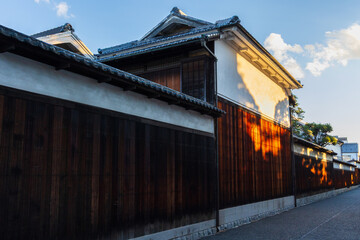 日本の風景・秋　岡山県倉敷市　倉敷美観地区