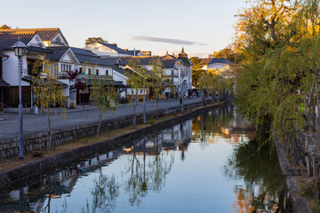 日本の風景・秋　岡山県倉敷市　倉敷美観地区