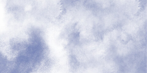 Clear blue sky with white fluffy clouds is a beautiful summer nature scene