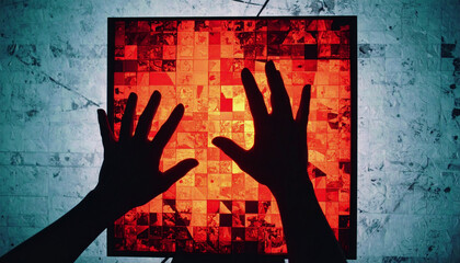 現実を侵食するサイバー感染とシルエット