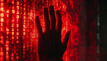 現実を侵食するサイバー感染とシルエット