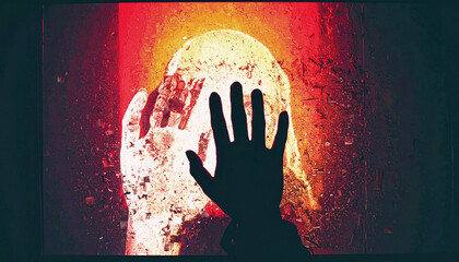 現実を侵食するサイバー感染とシルエット