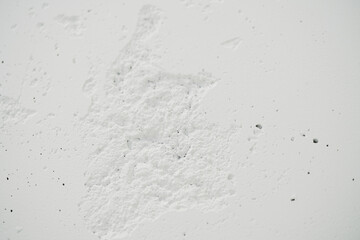 concrete surface painted in white