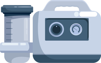 Portable medical suction apparatus with integrated canister ensuring efficient and hygienic fluid waste disposal in healthcare settings