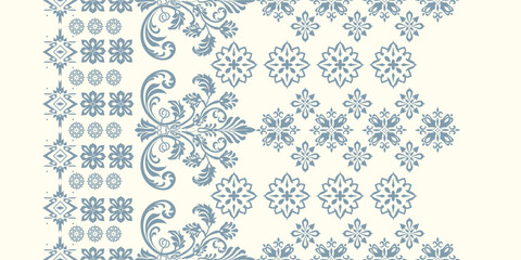 Ethnic Motifs Ikat floral paisley embroidery floral. ikat Saree Sarong oriental pattern traditional.Ikat embroidery style abstract embroidery design for texture,fabric,clothing,wrapping,decoration	
