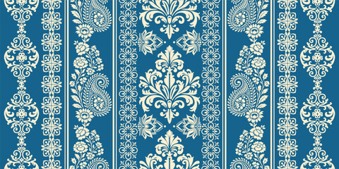 Ethnic Motifs Ikat floral paisley embroidery floral. ikat Saree Sarong oriental pattern traditional.Ikat embroidery style abstract embroidery design for texture,fabric,clothing,wrapping,decoration	
