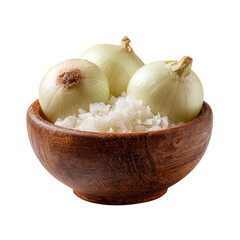 bunch of onion isolated on transparent background