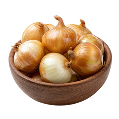 bunch of onion isolated on transparent background