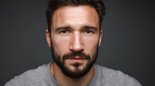 portrait of a handsome man