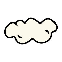 cartoon simple element design. groovy the, valentine, solid color. Hand-Drawn Valentine's Day Doodle Collection Featuring Hearts, Ice Cream, and Sweet Treats