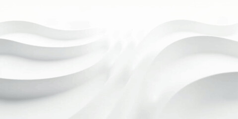 Abstract white background vector with light blue waves for a smooth artistic wallpaper design
