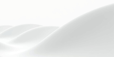 Abstract white paper background with a soft, clean texture and subtle light waves for a modern blank template