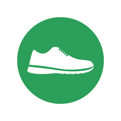 Sport Shoe icon isolated on transparent background