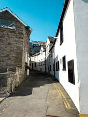 narrow street in the old town