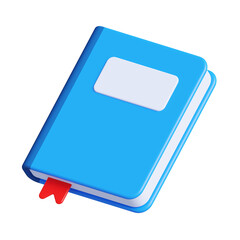 Book Learning Icon 3D
