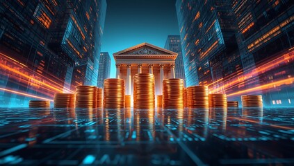 Digital banking future fintech innovation financial technology investment growth coins