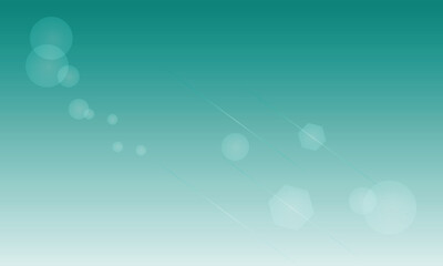 Teal Gradient with Soft Bokeh Particles and Gentle Diagonal Motion. Dreamy glowing circles drift across a fresh aqua fade for airy, calming visuals