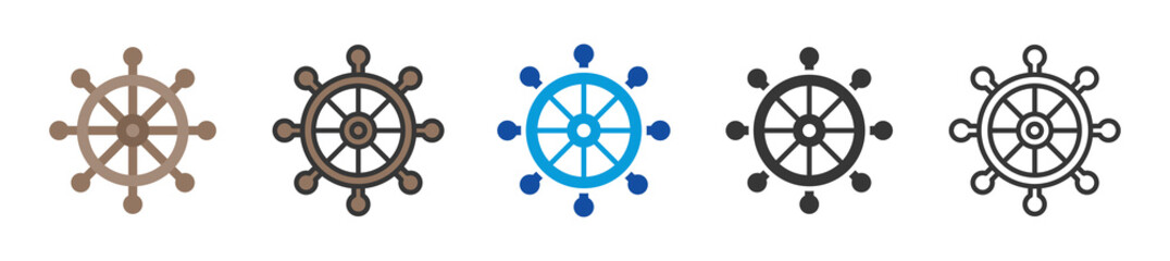 helm icon set multi style various collection © Iconjam