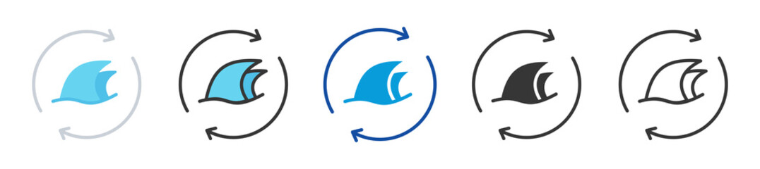 current icon set multi style various collection