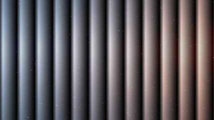 Abstract vertical lines with gradient color and small dust particles on the surface design