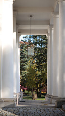 Pałac, Park, Mała Wieś, Poland, mazowieckie , jesień, kolory