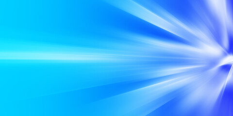 Abstract futuristic background with glowing blue light effect. High speed. Hi-tech. Abstract technology background concept
