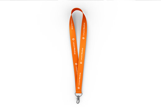 Lanyard Strap Mockup PSD Template