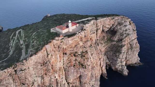 Faro de Llebeig en la Isla Dragonera, Baleares