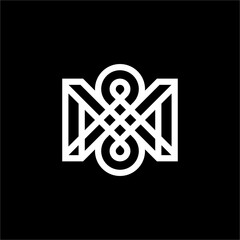 This bold, modern SM/MS logo features a symmetrical, infinite knot. It represents managed security, maximum stability, and a futuristic commitment to perpetual quality and high-end materials.