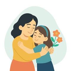 Happy Mother’s Day Celebration Illustration