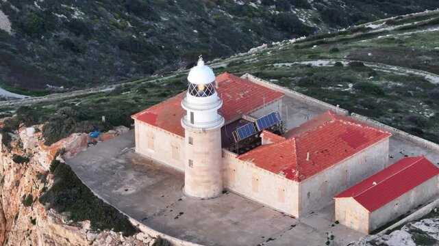 Faro de Llebeig en la Isla Dragonera, Baleares