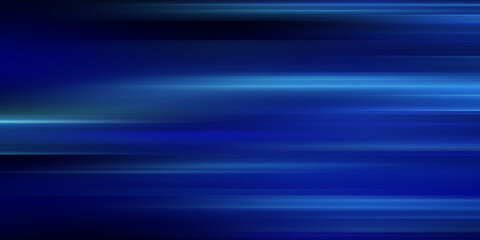 Digitally generated image of blue light and stripes moving fast

