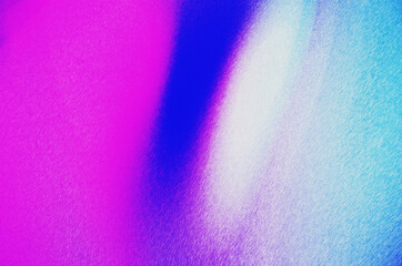 Abstract smooth shapes with soft grain blue purple texture background